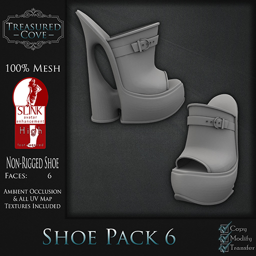 -TC- Shoe Pack 6 Mesh 50% Discount!!