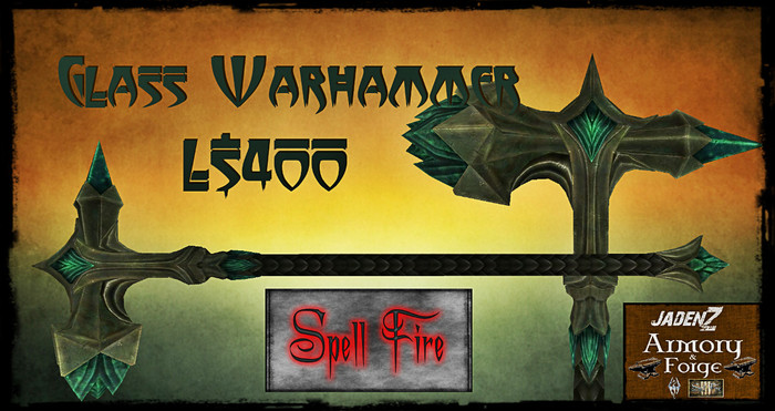SF1 - Glass WarAxe (Boxed)