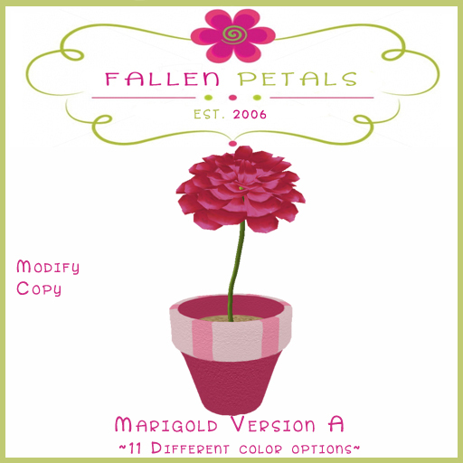 ~FP~ Potted Marigold A Copy