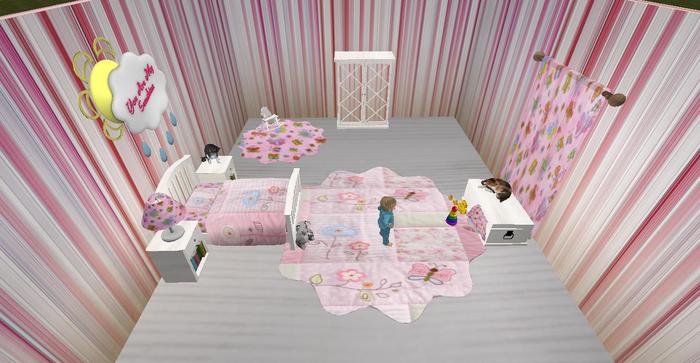 Butterfly Bedroom Set TD