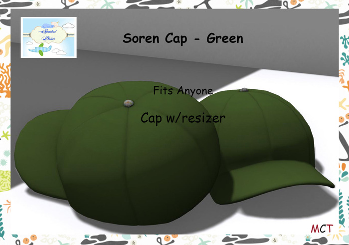 [S][B] Soren Cap - Green