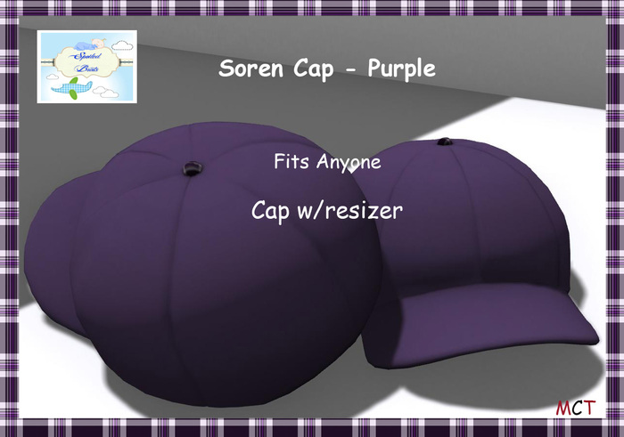 [S][B] Soren Cap - Purple