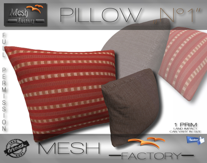 Pillow "No1" [c/m/t]