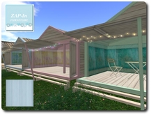 ZAP In,  showhouse, light blue