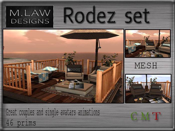 .:M.LAW:. Rodez Patio Set box