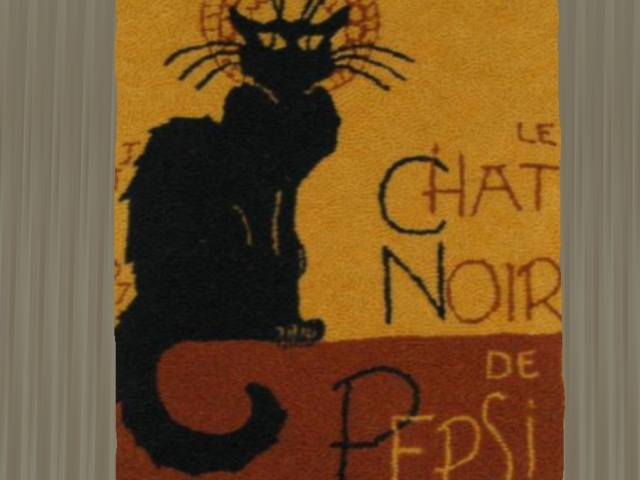 HIMD- MULTI TEXTURED CAT RUG  (BOXED)