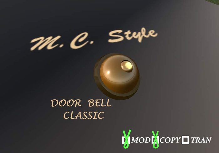 Door Bell - Classic - M.C. Style
