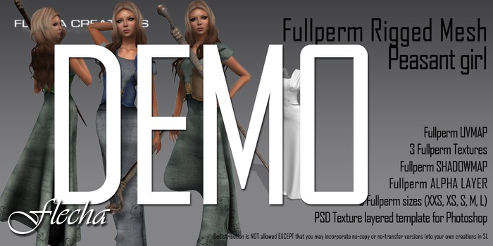 FLECHA Peasant Girl DEMO
