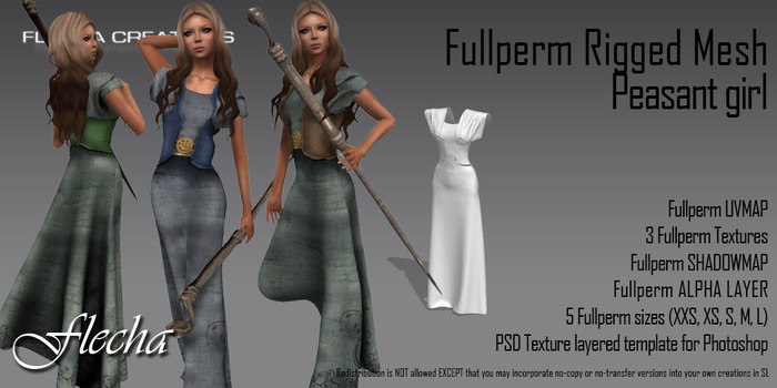 FLECHA Peasant Girl fullperm