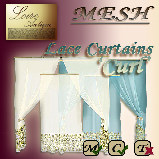 Mesh Lace Curtains 