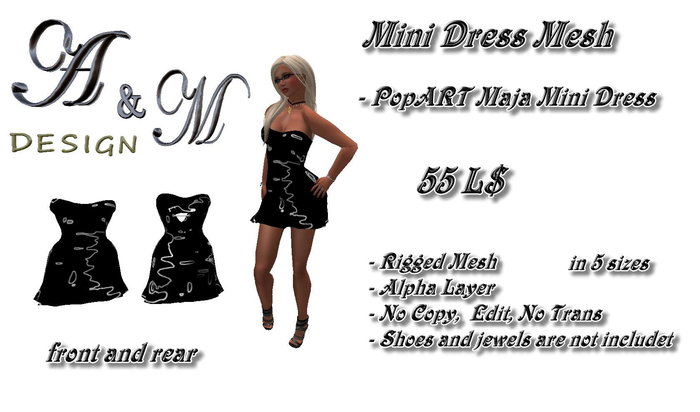 PopART Maja Mini Dress