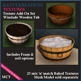 *KK* TEXTURES Add-On Set MARU PICNIC TABLE NATURAL 1 Vendor