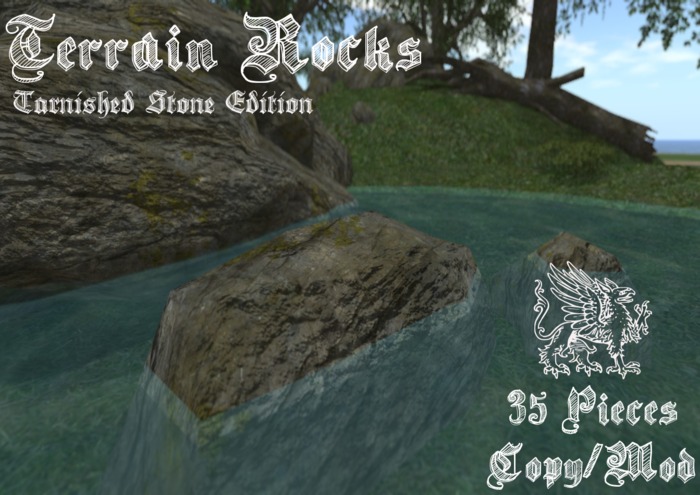 Worlds End - Mesh Terrain Rocks & Landforms - Tarnished Stone - C/M