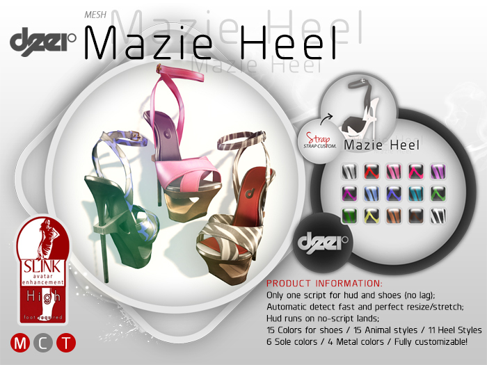* .:: deeR ::. * Slink high mazie heel DELIVERY SYSTEM HUD DEMO
