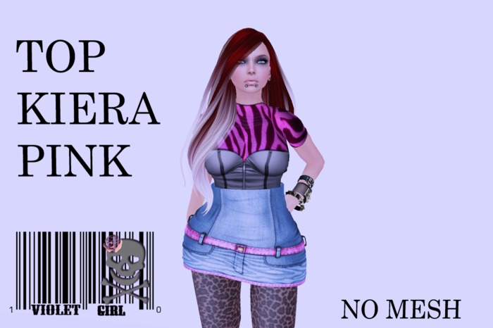 [VIOLET GIRL] TOP KIERA PINK