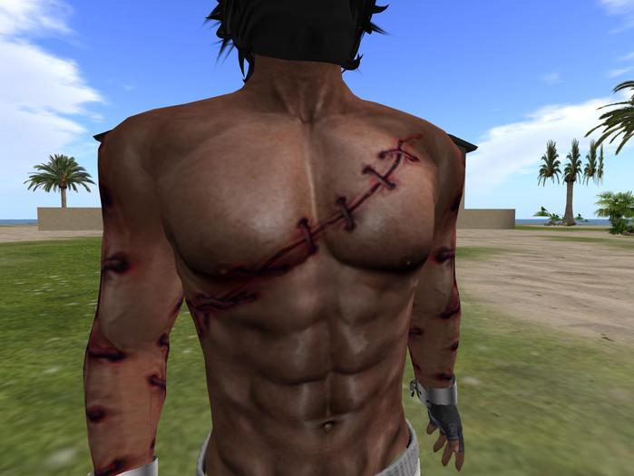 narben tattoo extrem