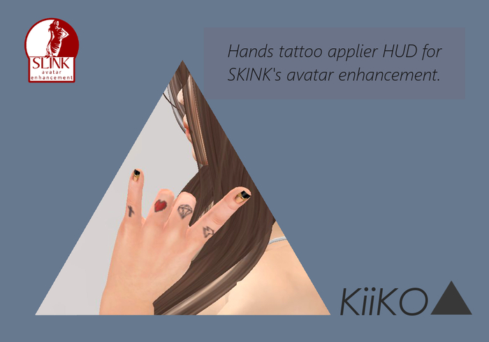 [KiiKO] Finger tattoo applier for SLINK  -01-