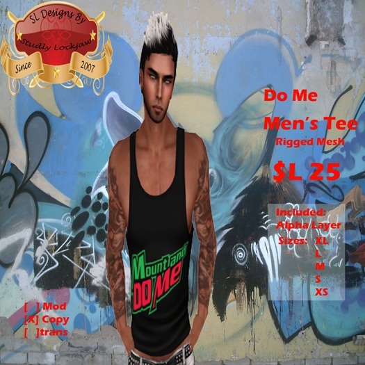 [SLdbSL] Do Me Mens Tank