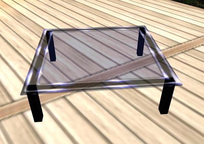 glas table