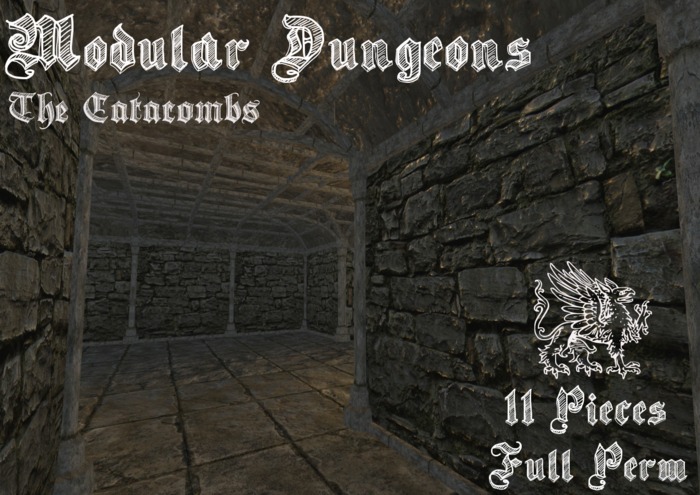 Worlds End - Modular Mesh Dungeons - Catacombs - C/M/T