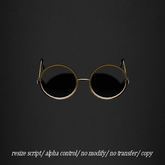 SUNGLASSES TRC25 GOLD       -RYCA-
