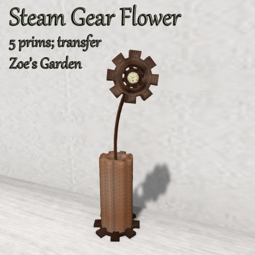 *ZG* Steam Gear Flower