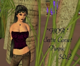 *HOR* SatinCorsetPurple