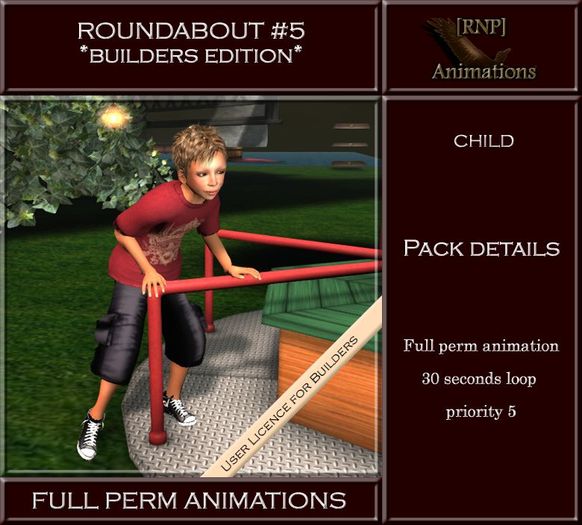 [RNP] Roundabout #5_Child_Full perm Animation