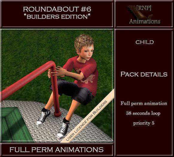 [RNP] Roundabout #6_Child_Full perm Animation