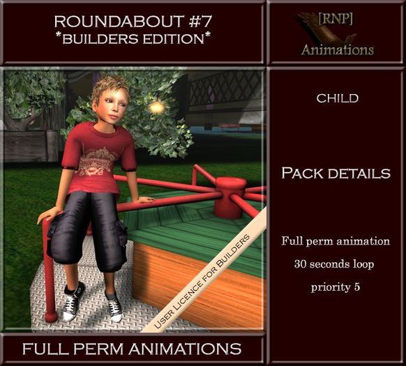 [RNP] Roundabout #7_Child_Full perm Animation