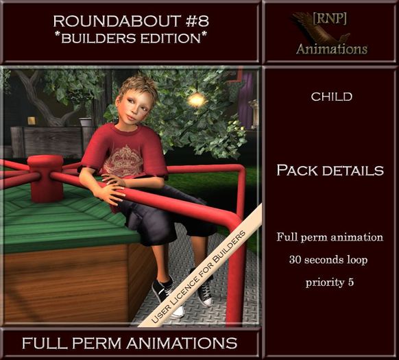[RNP] Roundabout #8_Child_Full perm Animation