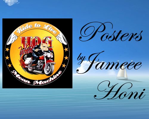 Jameee Honi - Hog Rider - Poster