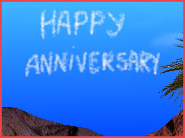 Cloudwriting - Happy Anniversary