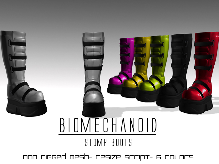 BIOMECHANOID the stomp boots