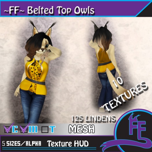 ~FF~ Belted Top Owls