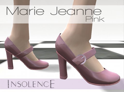 Marie Jeanne Pink by INSOLENCE - Boxed