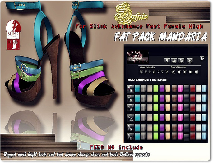 *dafnis high heels for slink high feet MANDARIA
