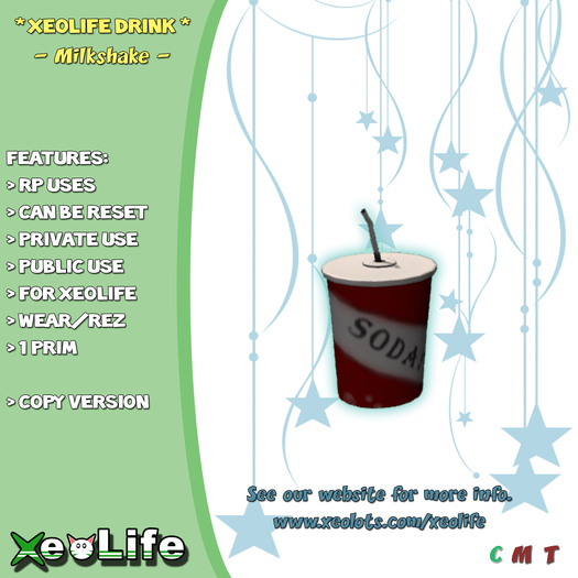 *XeoLife* Drink - Milkshake (Copy)