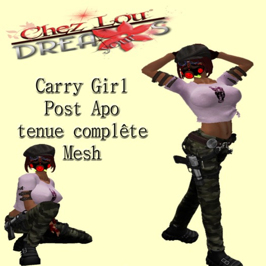 *DEMO*Chez Lou *Carry Girl  Post Apo