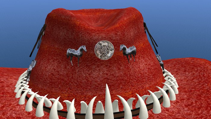 Cowboy Hat , Model " Ranger " ( Red )