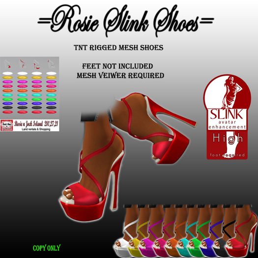 =Rosie Slink Shoes= TNT