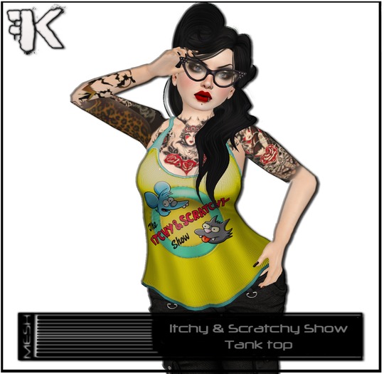 FK! - Itchy & Scratchy Show Tanktop 
