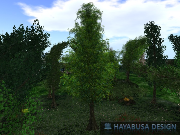Tree with Wind Effect 1 Prim ! - Visual Revolution - Menu to adjust Wind effect - Summer Spring
