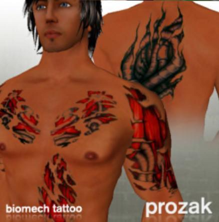 Biomech tattoo