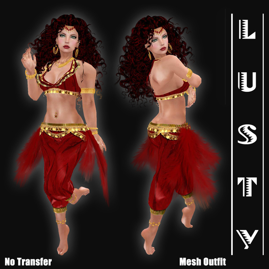 Fazzilet Harem Pants *Rigged Mesh*