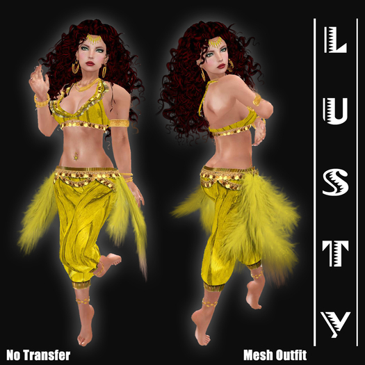 Fazzilet Harem Pants *Rigged Mesh*