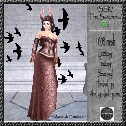 *SSK* The Sorceress - RED