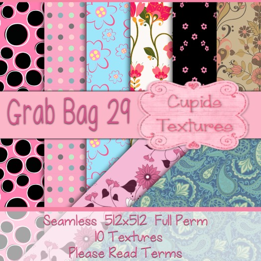 *Cupids Textures * 10 GRAB BAG 29
