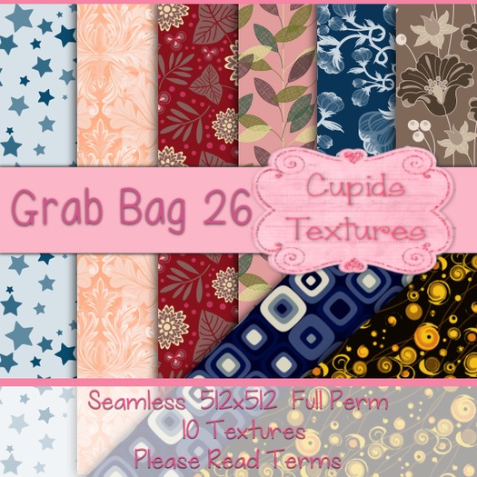 *Cupids Textures * 10 GRAB BAG 26