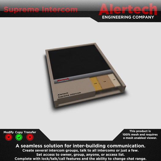 [Alertech] Supreme Intercom - Boxed